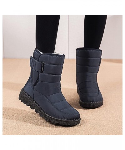 Womens Wide Snow Boots Size 10 for Women Warm Bootie Snow Outdoor Boots Winter Boots Girls Shoes Short Women's Boots Winter B...