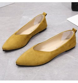 Casual Shoes for Girls, Women's Canvas Shoes Low Top Fashion Sneakers Slip on Walking Shoes Halloween Yellow $13.56 Pumps