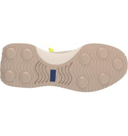 women's Tiasa Trail Sneaker Tan/Lime $31.55 Fashion Sneakers