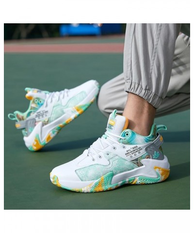 Women's Casual Sneaker Non Slip Running Shoes for Women Athletics Sport Trainer Basketball Shoes White Green $23.01 Athletic ...