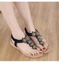 Womens Walking Sandals Orthopedic Sandals Black Brown Sandals Women Comfortable Dressy Sandals for Women Flat High Arch Suppo...