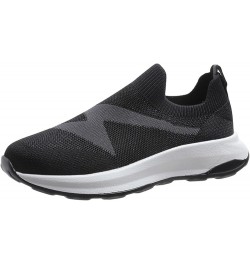 Slip on Sneakers, Fashionand Comfortable Lightweight Women's Sneakers Platform Shoes Z 11-black $20.46 Athletic Shoes