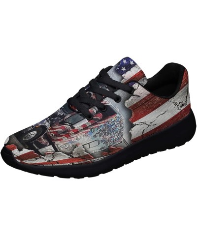 American Flag Shoes for Men Women Fashion 4th of July Independence Day Sneakers Lightweight Breathable Running Shoes Trucker ...