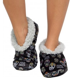 Fuzzy Feet Slippers for Women, Cute Fleece-Lined House Slippers, Cute Slipper Socks Dead Tired Fuzzy Feet $8.42 Slippers