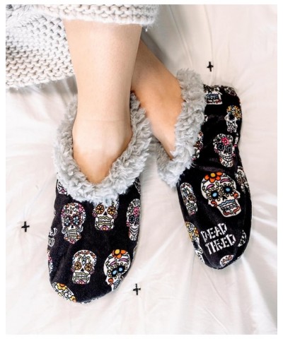 Fuzzy Feet Slippers for Women, Cute Fleece-Lined House Slippers, Cute Slipper Socks Dead Tired Fuzzy Feet $8.42 Slippers