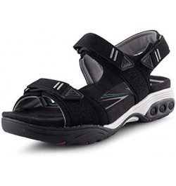 Kendall Women's Water Resistant Sport Sandal - for Plantar Fasciitis/Foot Pain Black $51.13 Athletic Shoes