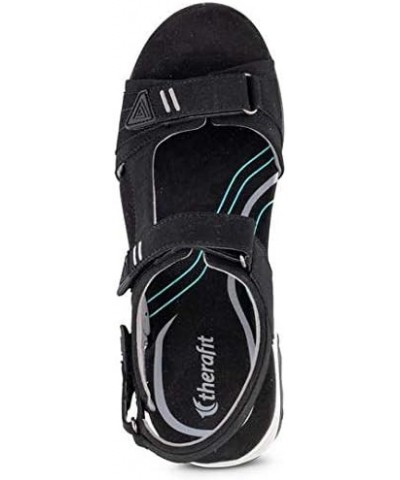 Kendall Women's Water Resistant Sport Sandal - for Plantar Fasciitis/Foot Pain Black $51.13 Athletic Shoes