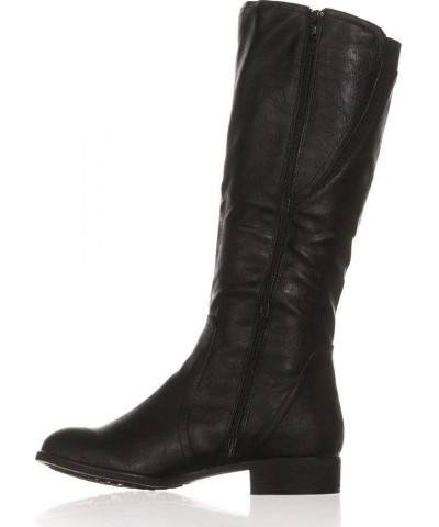 Womens Milah Almond Toe Mid-Calf Boots Fashion, Charcoal, Size 8.5 6.5 Black $26.81 Boots