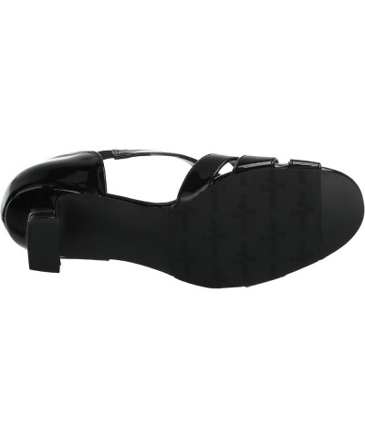 Women's Essie Heeled Sandal Black Patent $23.81 Sandals