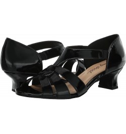 Women's Essie Heeled Sandal Black Patent $23.81 Sandals