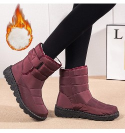 Womens Winter Snow Boots Ankle Boots Winter Comfortable Cotton Shoes Anti Slip Boots for Women Snow Boots Waetpoof Womens Win...