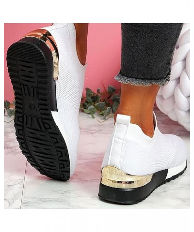 Sandals Stretch Cloth Large Size Women's Summer Comfortable Casual Sports Shoes, 5.5, Black White $9.88 Sandals