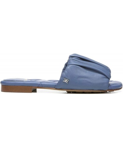 Women's Briar Flat Sandal Marlin Blue $58.07 Sandals