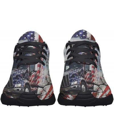 American Flag Shoes for Men Women Fashion 4th of July Independence Day Sneakers Lightweight Breathable Running Shoes Trucker ...