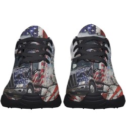 American Flag Shoes for Men Women Fashion 4th of July Independence Day Sneakers Lightweight Breathable Running Shoes Trucker ...