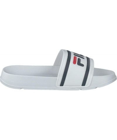 Men's Slide Sandal White White 1fg $21.69 Loafers & Slip-Ons