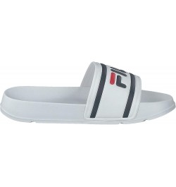 Men's Slide Sandal White White 1fg $21.69 Loafers & Slip-Ons