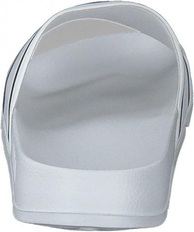 Men's Slide Sandal White White 1fg $21.69 Loafers & Slip-Ons