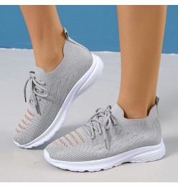 Womens Walking Runing Mesh Sneakers Casual Jogging Hiking Shoes Sports Workout Gym Shoes Ao1-grey $15.97 Athletic Shoes