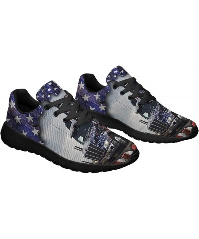 American Flag Shoes for Men Women Fashion 4th of July Independence Day Sneakers Lightweight Breathable Running Shoes Trucker ...