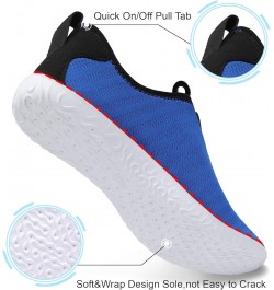 Womens and Mens Water Shoes Breathable Quick Dry Soft Barefoot Aqua Socks for Hiking Swim Beach Surf Yoga Sport Solid Dablue ...