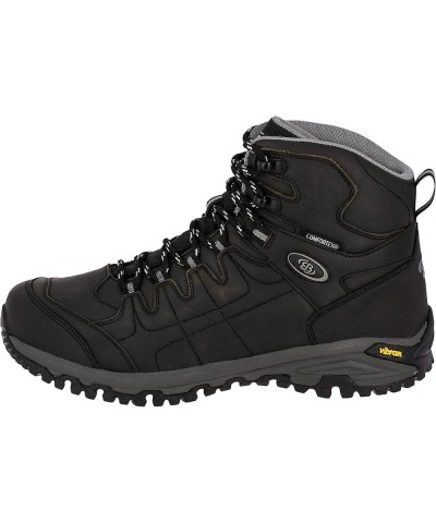 Men's High Rise Hiking Outdoor & Trekking Shoe Black Schwarz Grau Schwarz Grau $33.25 Boots