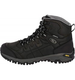 Men's High Rise Hiking Outdoor & Trekking Shoe Black Schwarz Grau Schwarz Grau $33.25 Boots