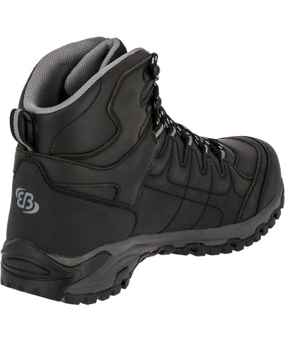 Men's High Rise Hiking Outdoor & Trekking Shoe Black Schwarz Grau Schwarz Grau $33.25 Boots