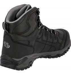 Men's High Rise Hiking Outdoor & Trekking Shoe Black Schwarz Grau Schwarz Grau $33.25 Boots