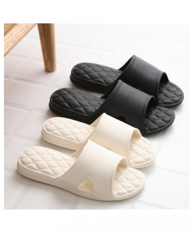 Men's and Women's Slippers Anti-slip Waterproof Slippers Waterproof Slippers Dew Toe Comfortable Leisure Indoor Outdoor Slipp...