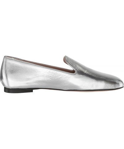 Women's MYGUY Loafer Flat Argento Look $104.84 Loafers & Slip-Ons