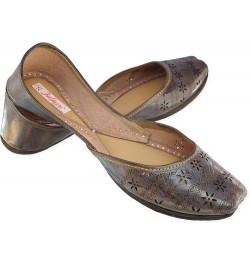 Women's Soft Leather Daily Casual Wear Jutis | Bite and Pinch Free Juti | Punjabi Jutti for Ladies | Flats Mojari Shoes | Phu...