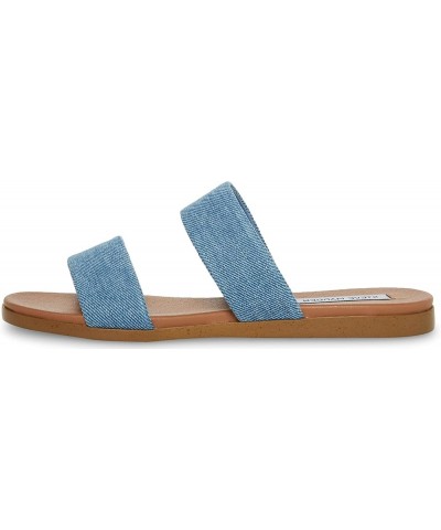 Women's Dual Flat Sandal Denim $33.04 Sandals