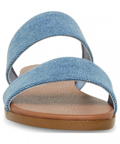 Women's Dual Flat Sandal Denim $33.04 Sandals