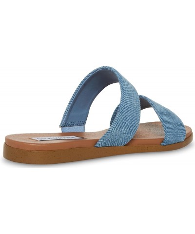 Women's Dual Flat Sandal Denim $33.04 Sandals