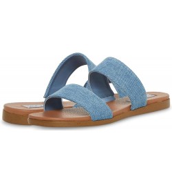 Women's Dual Flat Sandal Denim $33.04 Sandals