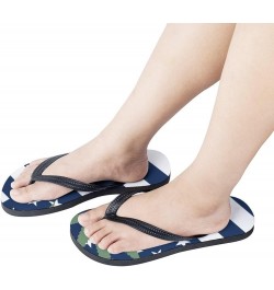 American Weed Flag Slim Flip Flops for Women Men Casual Non-Slip Sandals Beach Flip Flop Shower Slippers Style $15.75 Sandals