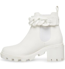 womens Amulet Ankle Boot White Chain $18.72 Boots