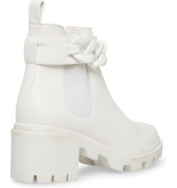 womens Amulet Ankle Boot White Chain $18.72 Boots