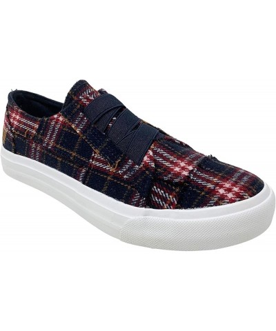 Womens Marley Slip On Sneaker Navy Log Cabin $17.27 Fashion Sneakers