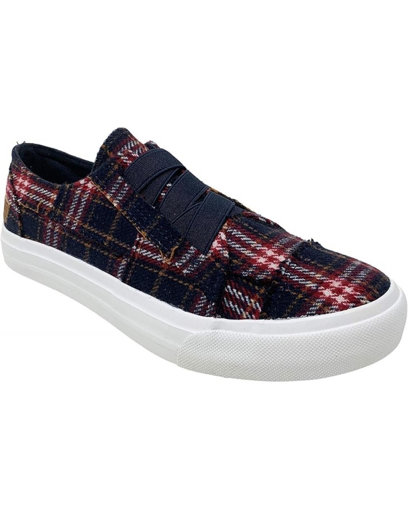 Womens Marley Slip On Sneaker Navy Log Cabin $17.27 Fashion Sneakers