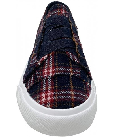 Womens Marley Slip On Sneaker Navy Log Cabin $17.27 Fashion Sneakers