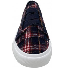 Womens Marley Slip On Sneaker Navy Log Cabin $17.27 Fashion Sneakers