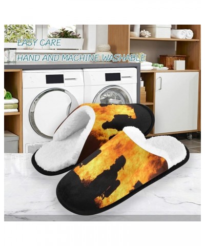 Panda Bear Slippers, Soft Memory Foam Non-Slip Indoor House Slippers Home Shoes for Bedroom Hotel Travel Spa Multi-6 $12.31 S...