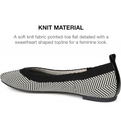 Womens Karise Tru Comfort Foam Slip On Pointed Toe Ballet Flats Stripe $13.63 Flats