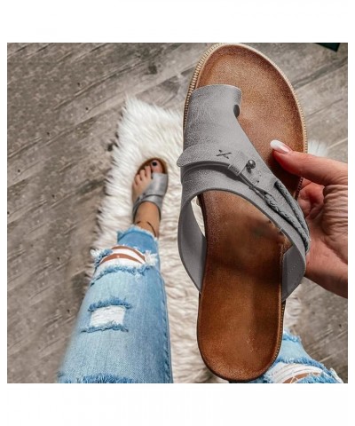 Wedge Sandals for Women Shoes with Orthopedic Casual Arch Support Slides Ladies Beach Open Toe Comfort Slides Vintage Slipper...