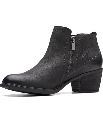 Womens Neva Lo Black Leather $32.25 Boots