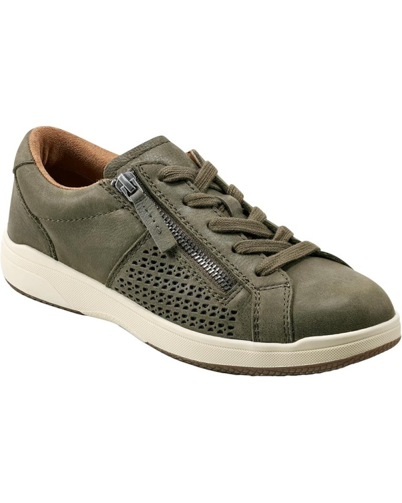 Women's Netta Sneaker Dark Green 300 $33.32 Fashion Sneakers