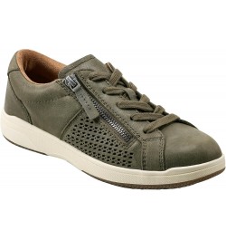 Women's Netta Sneaker Dark Green 300 $33.32 Fashion Sneakers