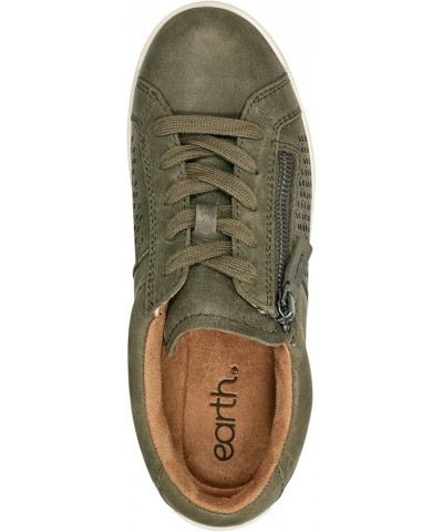 Women's Netta Sneaker Dark Green 300 $33.32 Fashion Sneakers